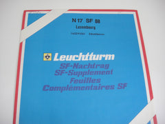Lighthouse 1988 Luxembourg Hingeless Stamp Supplement N17SF88
