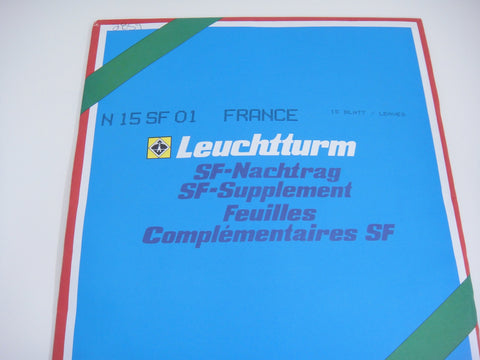 Lighthouse 2001 France Hingeless Stamp Album Supplement N15SF01