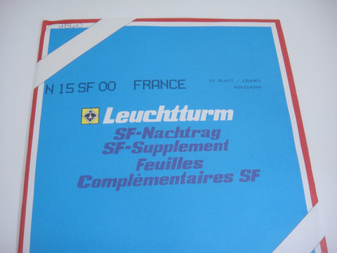 Lighthouse 2000 France Hingeless Stamp Album Supplement N15SF00
