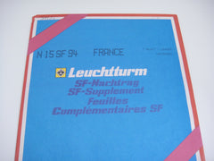 Lighthouse 1994 France Hingeless Stamp Album Supplement N15SF94