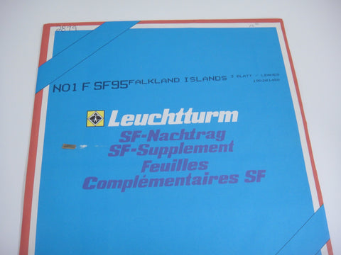 Lighthouse 1995 Falkland Islands Hingeless Stamp Album Supplement N01FSF95