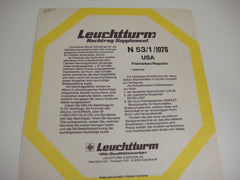 Lighthouse 1976 United States Regular Stamp Supplement N53/1/76