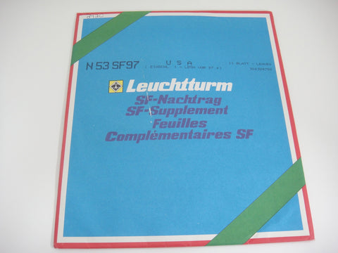 Lighthouse 1997 United States Hingeless Stamp Supplement N53SF97