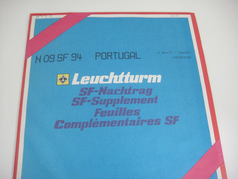 Lighthouse 1994 Portugal Hingeless Stamp Album Supplement N09SF94