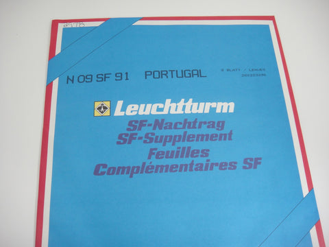 Lighthouse 1991 Portugal Hingeless Stamp Album Supplement N09SF91
