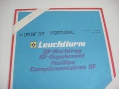 Lighthouse 1992 Portugal Hingeless Stamp Album Supplement N09SF92