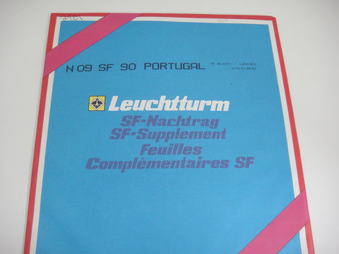 Lighthouse 1990 Portugal Hingeless Stamp Album Supplement N09SF90