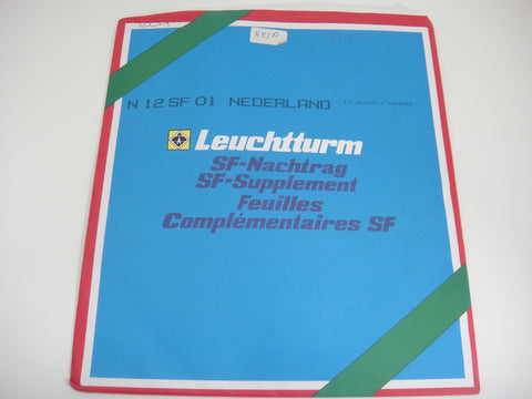 Lighthouse 2001 Netherlands Hingeless Stamp Supplement N12SF01