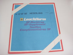 Lighthouse 1992 Netherlands Hingeless Stamp Supplement N12SF92