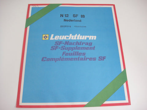 Lighthouse 1989 Netherlands Hingeless Stamp Supplement N12SF89