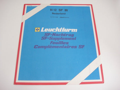 Lighthouse 1988 Netherlands Hingeless Stamp Supplement N12SF88