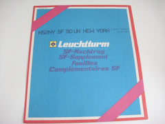 Lighthouse 1990 UN New York Hingeless Stamp Supplement N52NYSF90