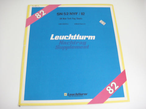 Lighthouse 1982 UN New York Flag Sheets Supplement SN52NYF82