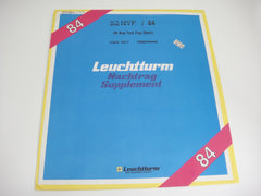 Lighthouse 1984 UN New York Flag Sheets Stamp Supplement 52NYF/84