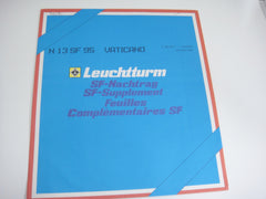 Lighthouse 1995 Vatican Hingeless Stamp Album Supplement N13SF95
