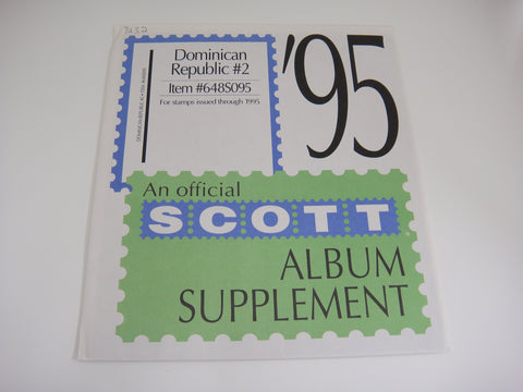 Scott 1995 Dominican Republic Supplement #2 648S095