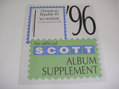 Scott 1996 Dominican Republic Supplement #3 648S096