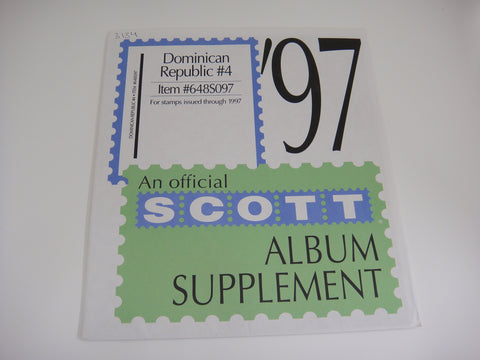Scott 1997 Dominican Republic Supplement #4 648S097