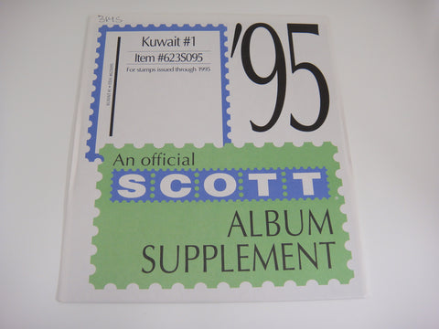 Scott 1995 Kuwait Stamp Album Supplement #1 623S095
