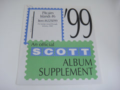 Scott 1999 Pitcairn Islands Stamp Album Supplement 6 632S099