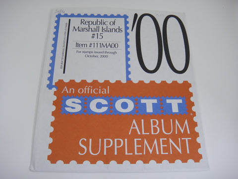 Scott National 2000 Marshall Islands Stamp Supplement 15 111MA00