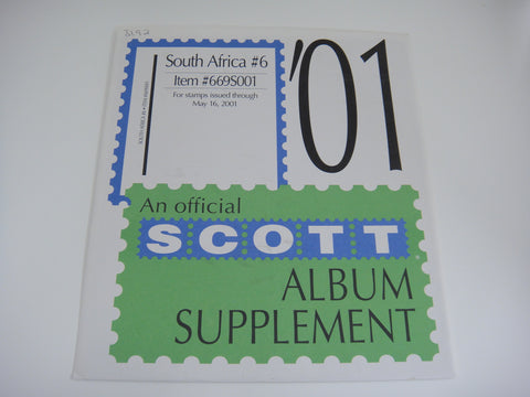 Scott 2001 South Africa Specialty Stamp Supplement 6 669S001