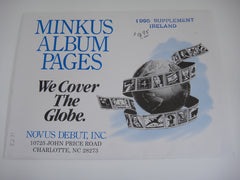 Minkus 1995 Ireland Stamp Album Supplement NOS