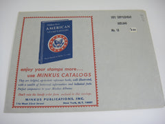 Minkus 1971 Ireland Stamp Album Supplement 13 NOS