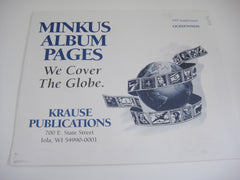 Minkus 1997 Liechtenstein Stamp Album Supplement MLT97 NOS
