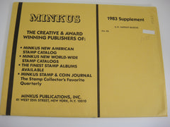 Minkus Imprint Blocks Stamp Album Supplement 26 United Nations 1983