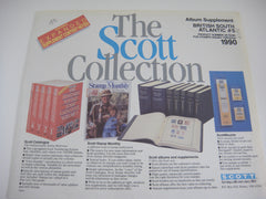 Scott 1990 British South Atlantic Stamp Supplement 5 261S390 NOS