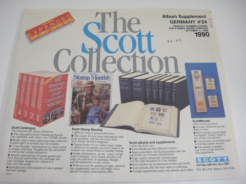 Scott 1990 Germany Specialty Stamp Supplement 24 315S390