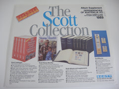 Scott 1989 Dependencies of Australia Specialty Stamp Supplement 2 211S089