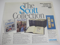 Scott 1987 France Specialty Stamp Supplement 22 310S087 NOS