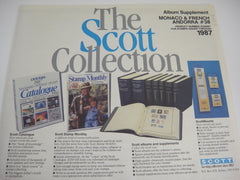 Scott 1987 Monaco & French Andorra Specialty Stamp Supplement 38 333S087
