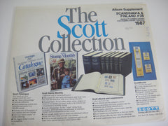 Scott 1987 Scandinavia & Finland Specialty Stamp Supplement 38 345S087