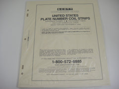 Scott 2008 Plate Number Coil Strips Supplement 19 United States 113S008