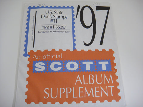 Scott 1997 US State Duck Stamps Supplement 11 United States 115S097