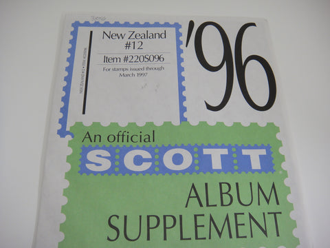 Scott 1996 New Zealand Specialty Stamp Supplement 12 220S096