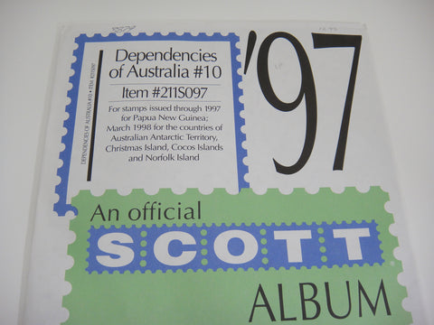 Scott 1997 Dependencies of Australia Specialty Stamp Supplement 10 211S097