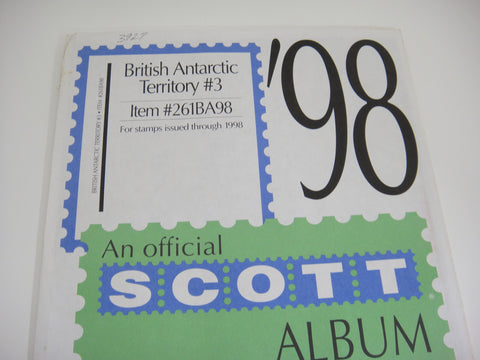 Scott 1998 British Antarctic Territory Specialty Supplement Supplement 3 261BA98