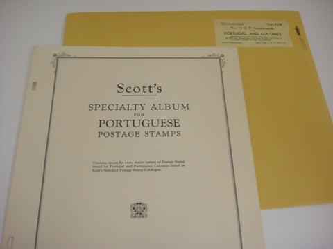 Scott 1961 Portugal & Colonies Specialty Stamp Supplement 17 NOS