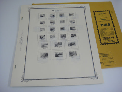 Scott 1985 Portugal Specialty Stamp Supplement 36 340S085