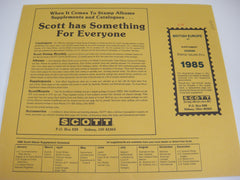 Scott 1985 British Europe Specialty Stamp Supplement 7 203S085