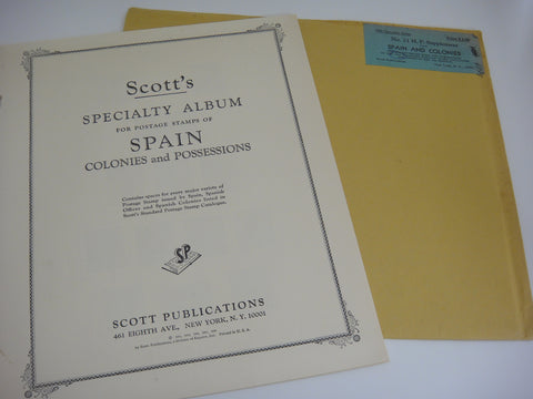 Scott 1967 Spain & Colonies Specialty Stamp Supplement 21 NOS