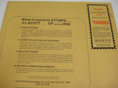 Scott 1980 Poland Specialty Stamp Supplement 29 338S080