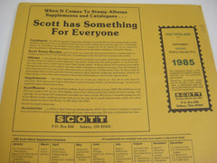 Scott 1985 Switzerland Specialty Stamp Supplement 17 365S085