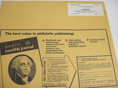 Scott 1973 Canada Specialty Stamp Supplement 25 NOS