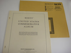 Scott 1974 US Commemorative Singles & Blocks of 4 Supplement 38 NOS