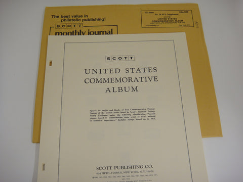 Scott 1972 US Commemorative Album Supplement 36 United States NOS